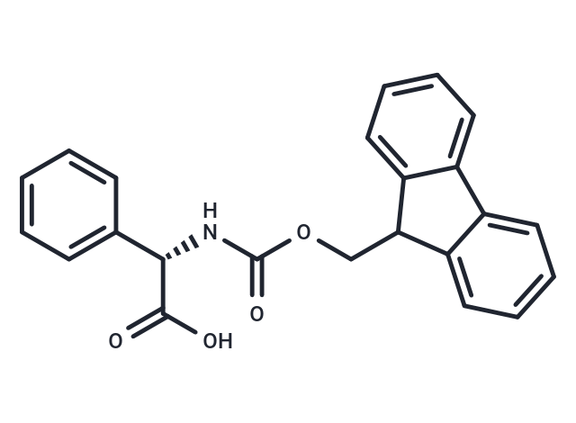 化合物 (S)-2-((((9H-Fluoren-9-yl)methoxy)carbonyl)amino)-2-phenylacetic acid|T65650|TargetMol