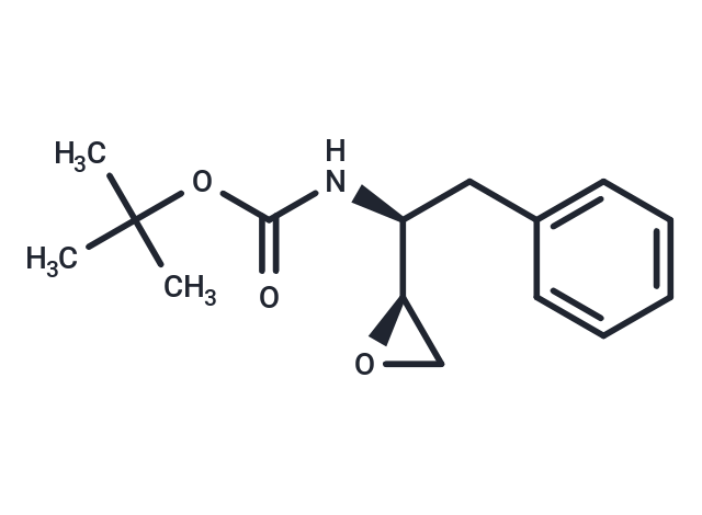 化合物 (2S,3S)-N-t-Boc-3-amino-1,2-epoxy-4-phenylbutane|T66307|TargetMol