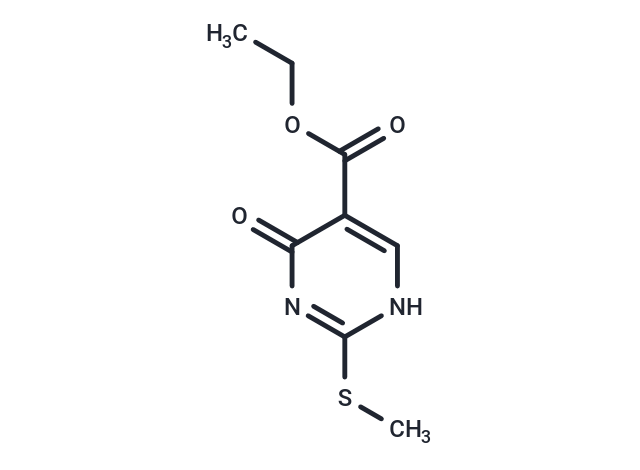 化合物 Ethyl 2-(methylthio)-6-oxo-1,6-dihydropyrimidine-5-carboxylate|T64927|TargetMol