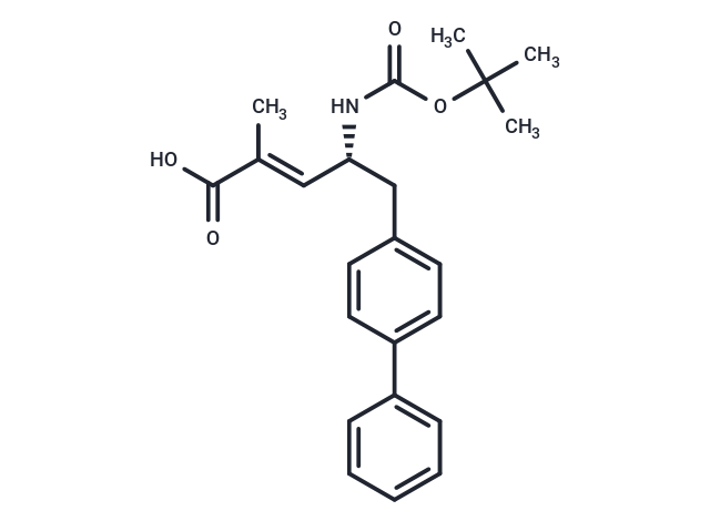 化合物 (R,E)-5-([1,1'-Biphenyl]-4-yl)-4-((tert-butoxycarbonyl)amino)-2-methylpent-2-enoic acid|T67178|TargetMol