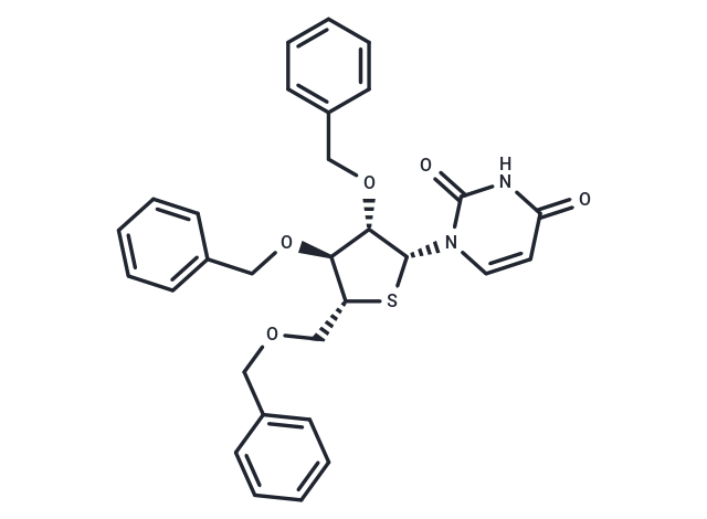 化合物 2’,3’,5’-Tri-O-benzyl-4’-thio-arabinouridine|TNU1165|TargetMol