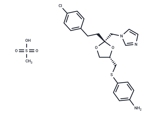 化合物 Azalanstat mesylate|T70661|TargetMol