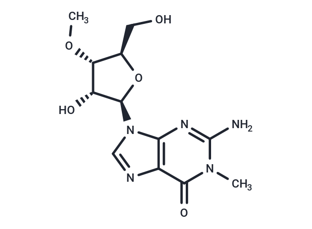 化合物 1,2’-O-Dimethyl ? guanosine|TNU0572|TargetMol