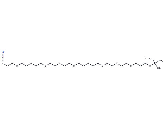 化合物 Azido-PEG9-Boc|T14483|TargetMol