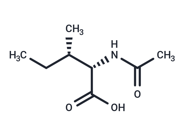 化合物 (2S,3S)-2-Acetamido-3-methylpentanoic acid|T66921|TargetMol