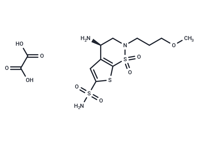 化合物 N-Desethyl Brinzolamide oxalate|T84984|TargetMol