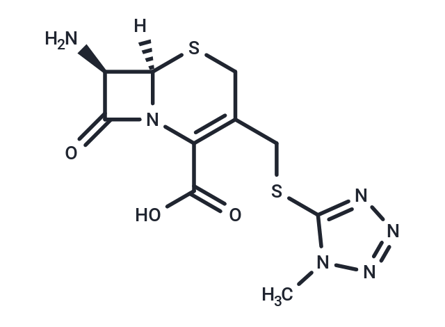 化合物 (6R,7R)-7-Amino-3-(((1-methyl-1H-tetrazol-5-yl)thio)methyl)-8-oxo-5-thia-1-azabicyclo[4.2.0]oct-2-ene-2-carboxylic acid|T65878|TargetMol