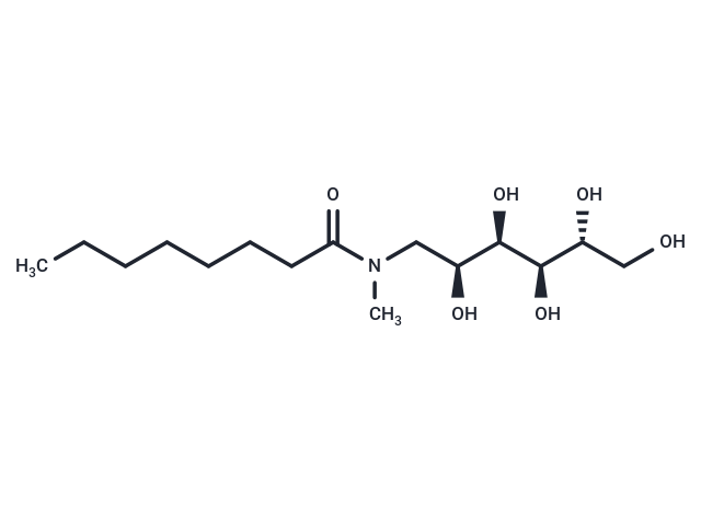 化合物 N-Octanoy-N-methylglucamine|TNU0657|TargetMol