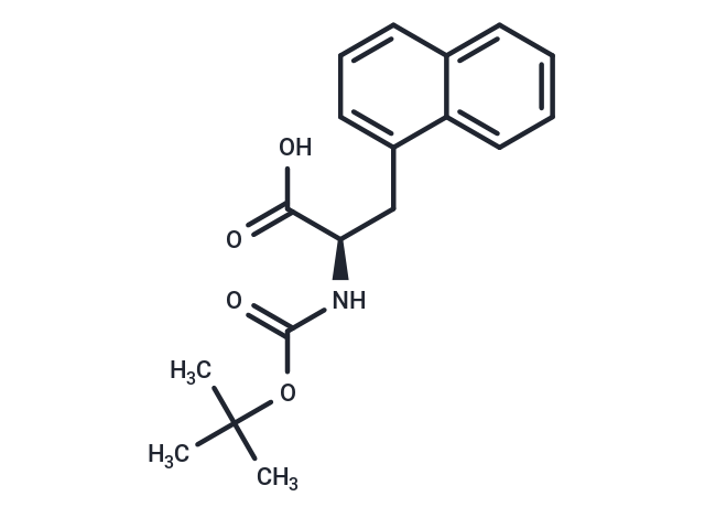 化合物 Boc-D-1-Nal-OH|T65631|TargetMol