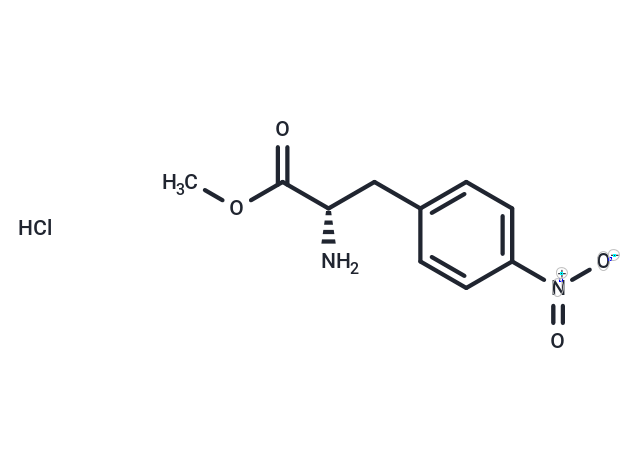 化合物 H-Phe(4-NO2)-OMe.HCl|T65801|TargetMol