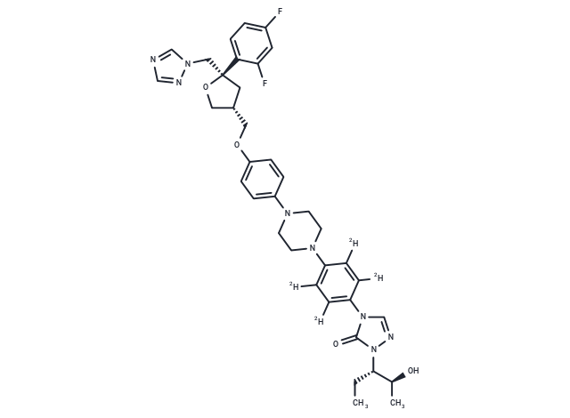 化合物 Posaconazole-D4|T12522|TargetMol