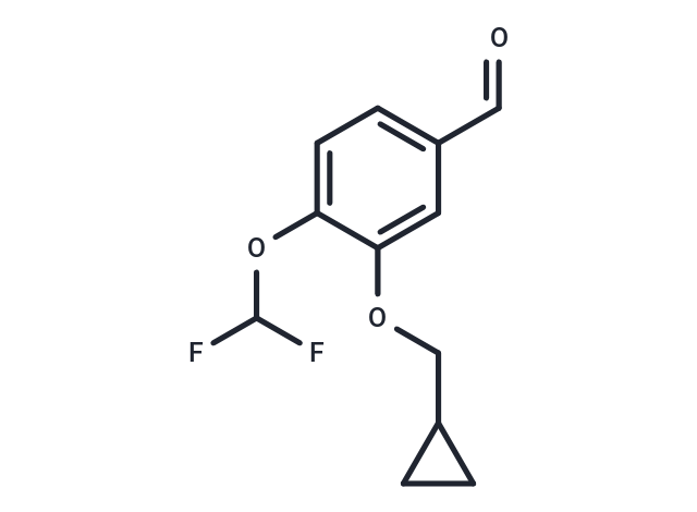 化合物 3-(Cyclopropylmethoxy)-4-(difluoromethoxy)benzaldehyde|T67617|TargetMol