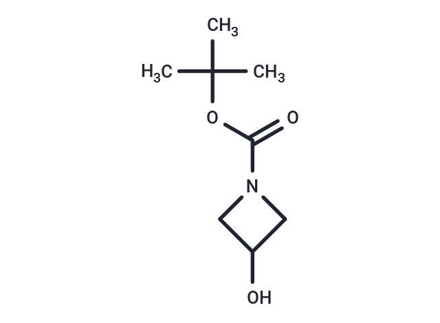 化合物 1-N-Boc-3-hydroxyazetidine|T67084|TargetMol