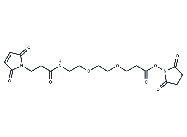 化合物 Mal-amido-PEG2-NHS ester|T15951|TargetMol