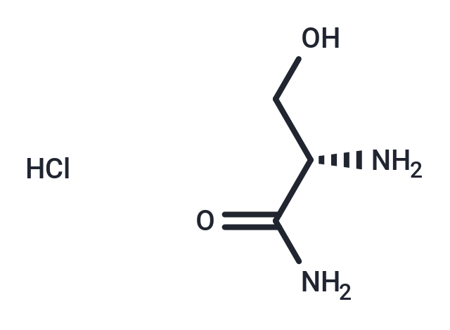 化合物 (S)-2-Amino-3-hydroxypropanamide hydrochloride|T66126|TargetMol