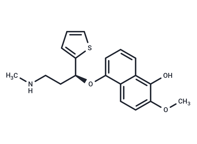 5-hydroxy-6-methoxy (S)-Duloxetine|T37211|TargetMol