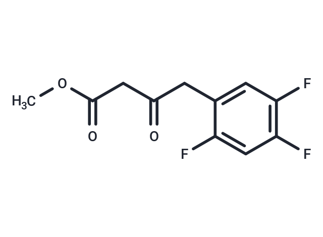 化合物 Methyl 3-oxo-4-(2,4,5-trifluorophenyl)butanoate|T66016|TargetMol