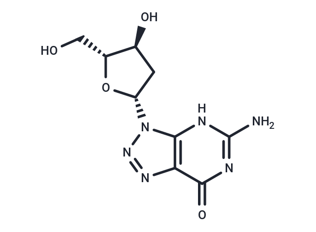 化合物 8-Aza-2’-deoxyguanosine|TNU1611|TargetMol