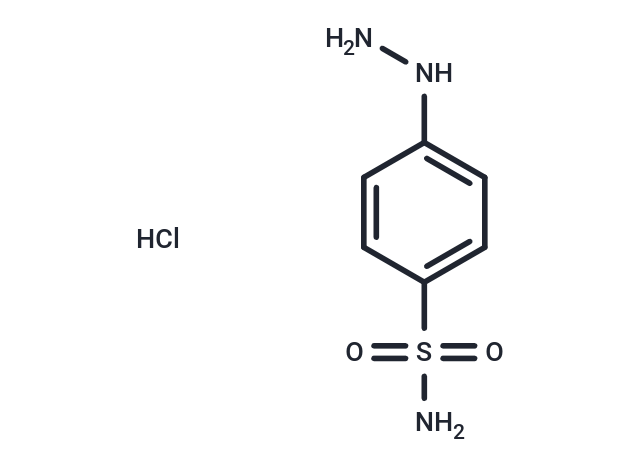 化合物 4-Hydrazinylbenzenesulfonamide hydrochloride|T65814|TargetMol