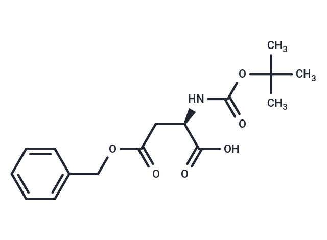 化合物 Boc-D-Asp(OBzl)-OH|T65590|TargetMol