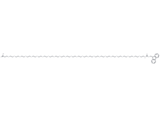 化合物 Fmoc-N-PEG24-acid|T17961|TargetMol