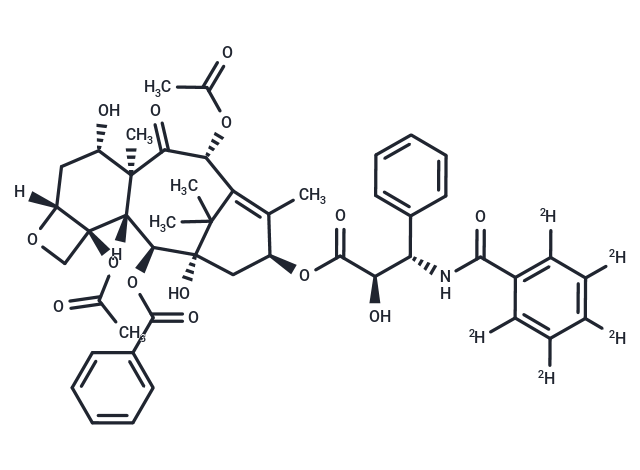 化合物 Paclitaxel-d5|TMID-0018|TargetMol