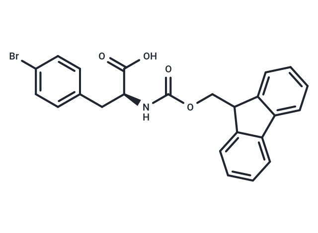 化合物 Fmoc-Phe(4-Br)-OH|T65570|TargetMol