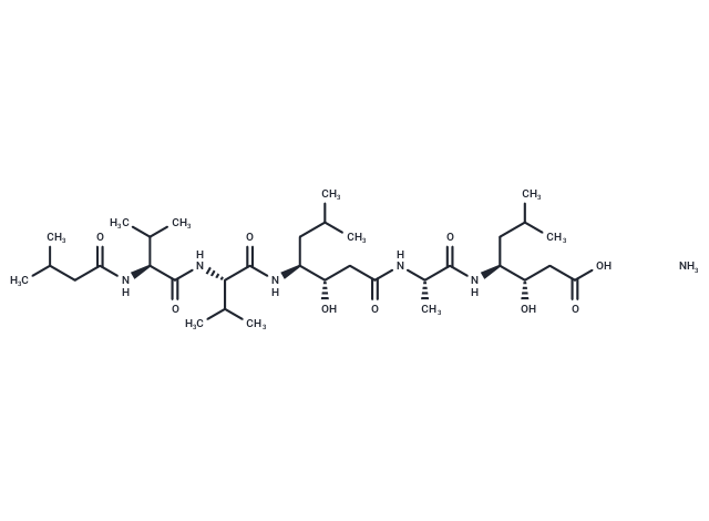 化合物 Pepstatin Ammonium|T12407|TargetMol