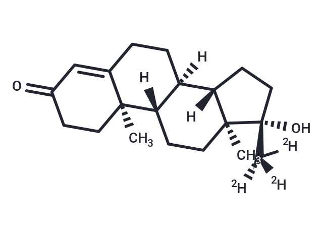 化合物 17alpha-Methyl Testosterone-d3|TMID-0046|TargetMol