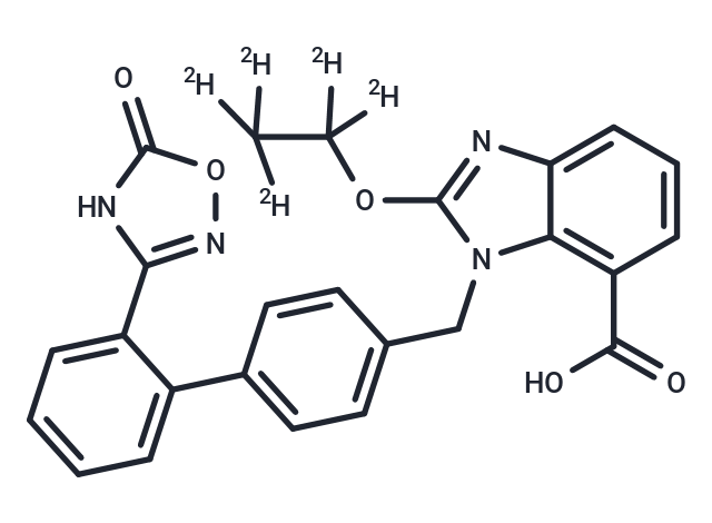 化合物 Azilsartan-d5|T10440|TargetMol