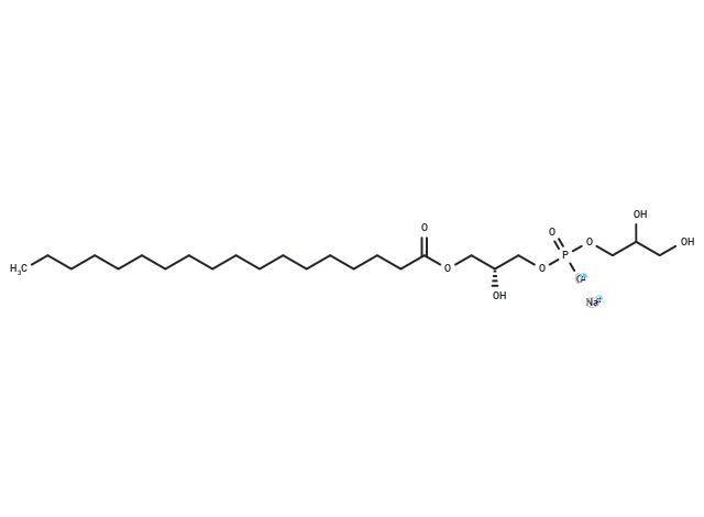 化合物 1-Stearoyl-2-hydroxy-sn-glycero-3-PG sodium|T85306|TargetMol