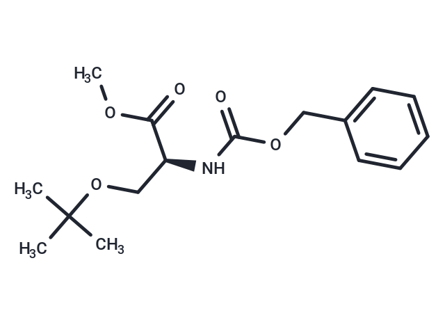 化合物 (S)-Methyl 2-(((benzyloxy)carbonyl)amino)-3-(tert-butoxy)propanoate|T66724|TargetMol