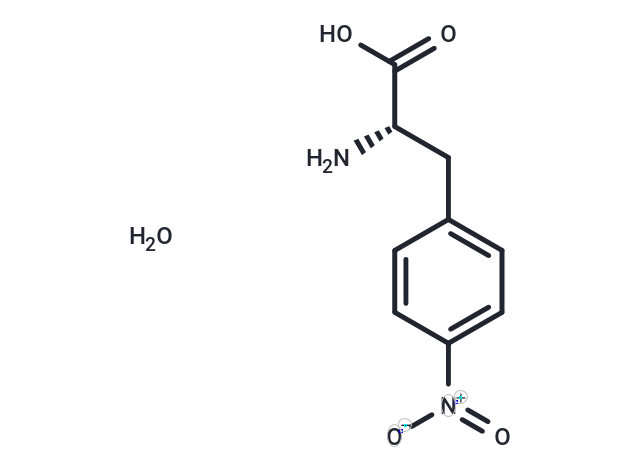 化合物 H-Phe(4-NO2)-OH.H2O|T67348|TargetMol