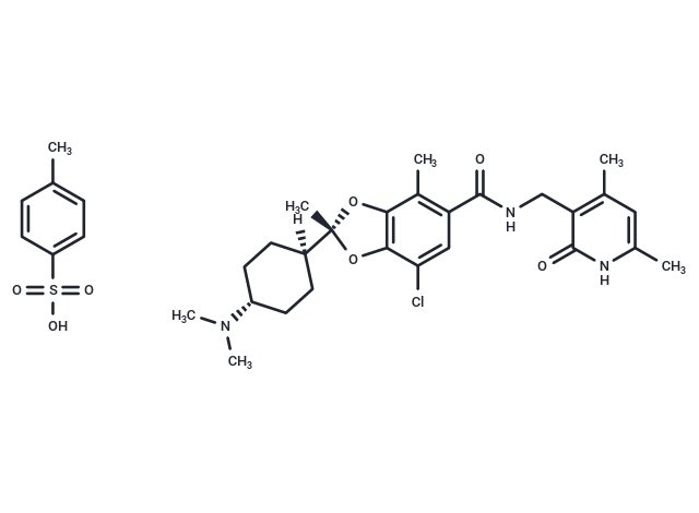 化合物 Valemetostat tosylate|T13279|TargetMol