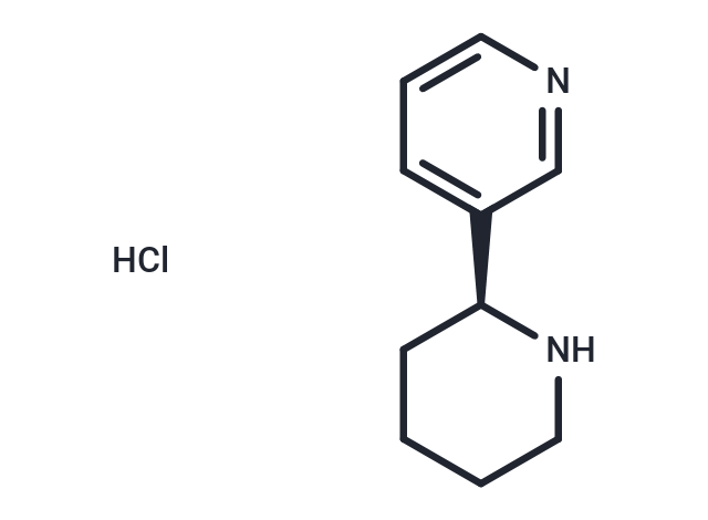 (+)-假木贼碱盐酸盐|T22571|TargetMol