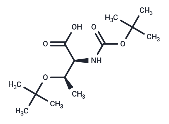 化合物 (2S,3R)-3-(tert-Butoxy)-2-((tert-butoxycarbonyl)amino)butanoic acid|T65418|TargetMol