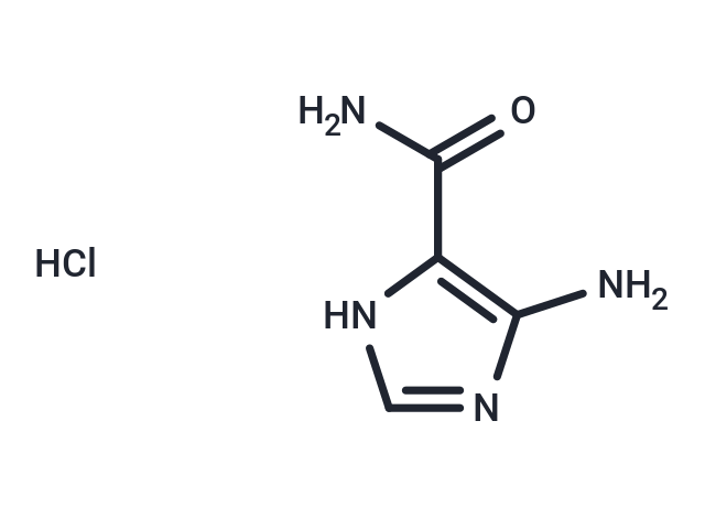 化合物 5-Amino-1H-imidazole-4-carboxamide hydrochloride|T67488|TargetMol