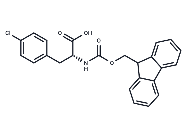 化合物 Fmoc-D-Phe(4-Cl)-OH|T65750|TargetMol