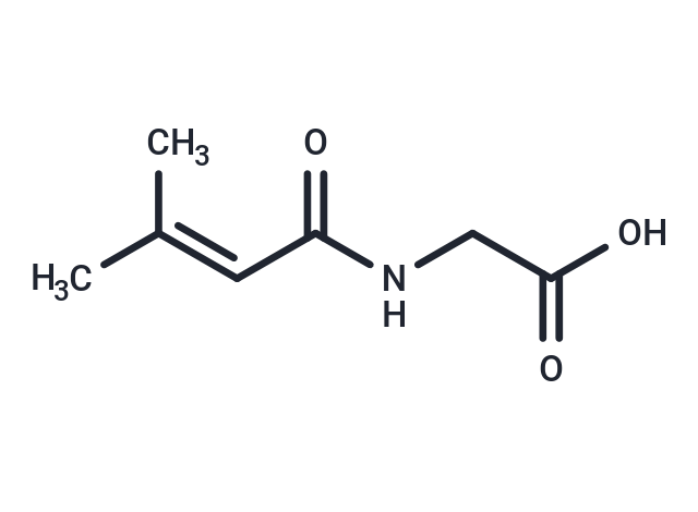 化合物 3-Methylcrotonylglycine|T13498|TargetMol