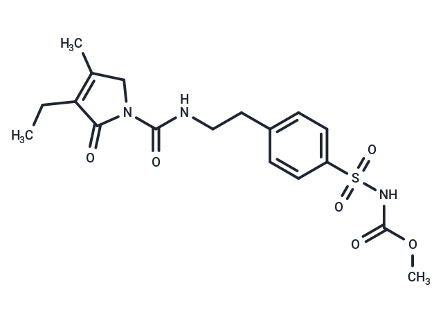 化合物 Glimepiride urethane|T71284|TargetMol