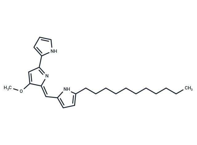 化合物 Undecylprodigiosin|T24927|TargetMol