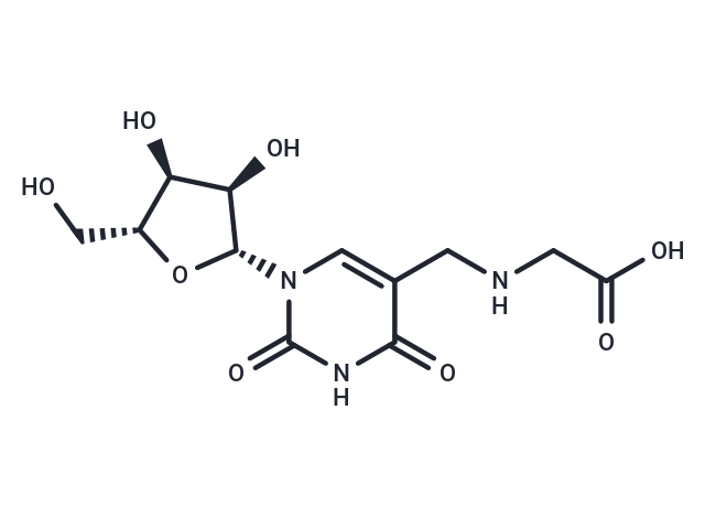 化合物 Uridine-5-methylamino ? acetic acid|TNU0166|TargetMol