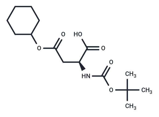 化合物 Boc-Asp(OcHx)-OH|T65558|TargetMol