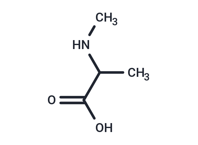 化合物 H-N-Me-DL-Ala-OH|T66077|TargetMol