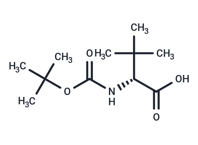 化合物 Boc-D-Tle-OH|T65711|TargetMol