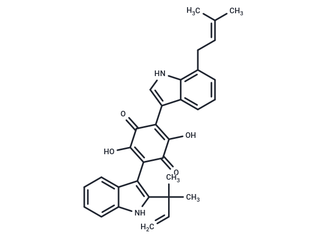 化合物 Demethylasterriquinone B1|T22715|TargetMol