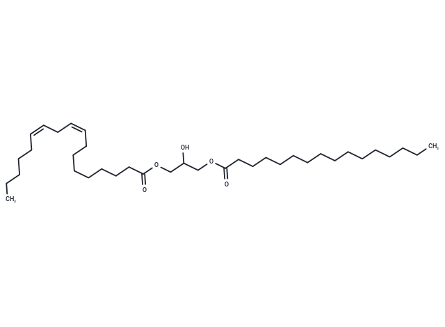 化合物 1-Linoleoyl-3-Palmitoyl-rac-glycerol|T85060|TargetMol