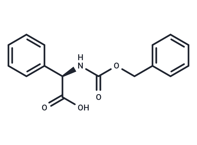 化合物 (R)-2-(((Benzyloxy)carbonyl)amino)-2-phenylacetic acid|T65810|TargetMol