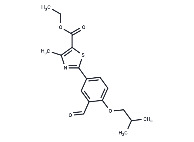 化合物 Ethyl 2-(3-formyl-4-isobutoxyphenyl)-4-methylthiazole-5-carboxylate|T65566|TargetMol