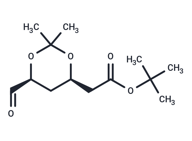 化合物 tert-Butyl (4R-cis)-6-formaldehydel-2,2-dimethyl-1,3-dioxane-4-acetate|T65553|TargetMol